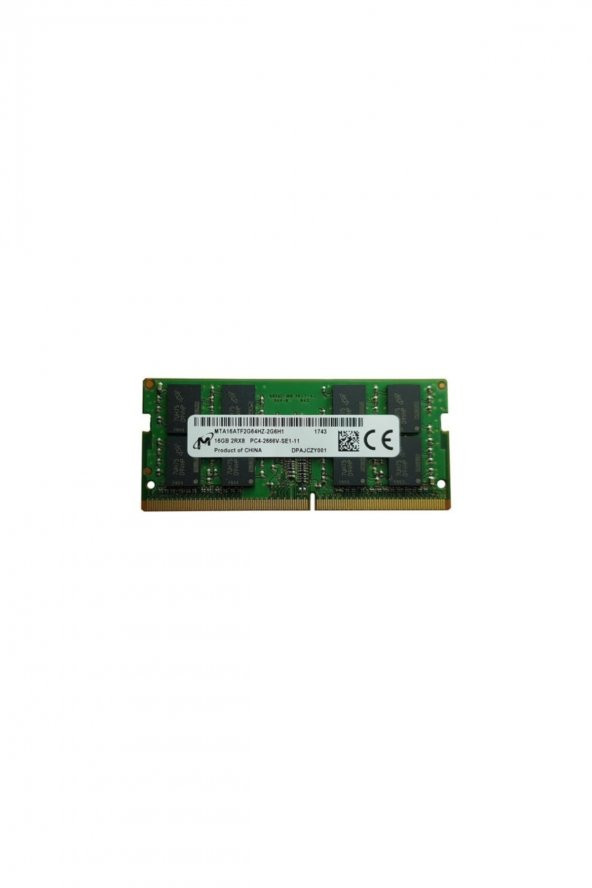 Mta16atf2g64hz-2g3e1 16gb Pc4-2400t Ddr4 Notebook Bellek Ram ürün görseli 1