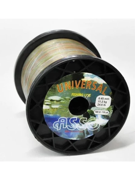 Asso Universal 1.000mt Monofilament Misina Ebruli ürün görseli 1