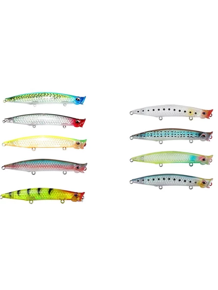 River Pop'n Catch 3D 90 9cm 8gr Popper Maket Balık ürün görseli 1