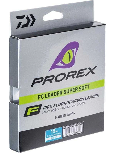 Daiwa Prorex FC Leader Fluorocarbon Super Soft Misina ürün görseli 1