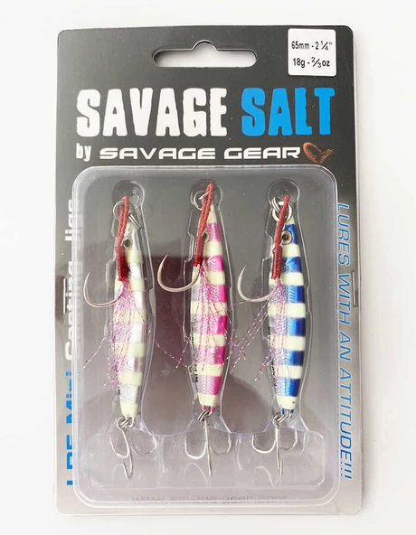 Savagear Psycho Sprat Turkish Zebra Mix Lrf Jig Yem 3lü ürün görseli 1