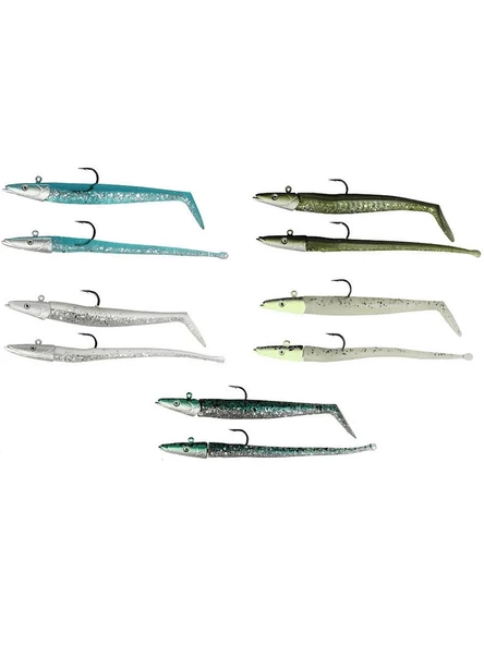 Savage Gear Sandeel And Slug 10cm 10gr 4+2 Adet Silikon Yem ürün görseli 1