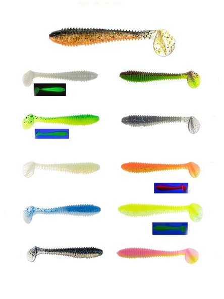 Fujin Round Bait 100mm Silikon Balık ürün görseli 1
