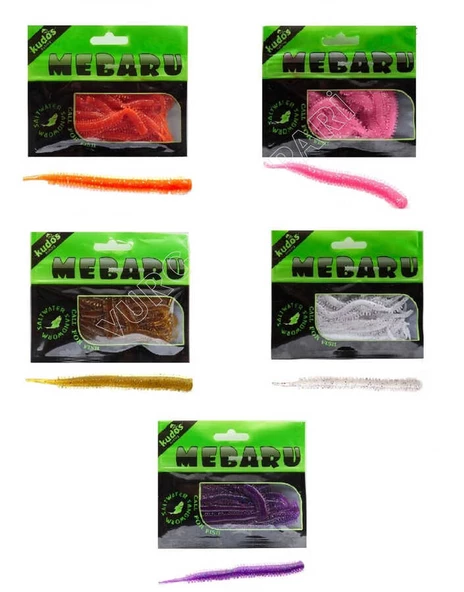 Kudos Mebaru Worm 8cm LRF Silikon Yem ürün görseli 1