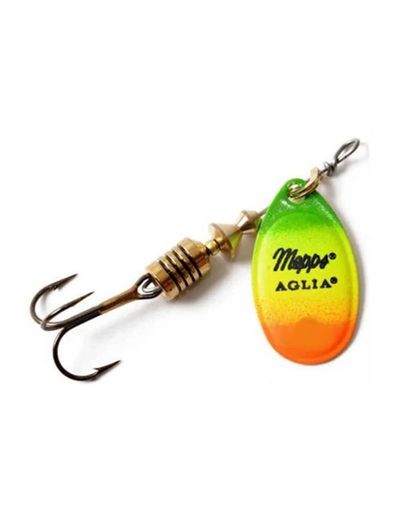 Mepps Aglia Fluo Tiger Sarı UV No3 7gr ürün görseli 1