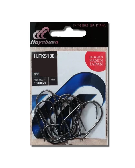 Hayabusa HFKS 130 Black Nickel 15 Lİ Olta İğnesi ürün görseli 1