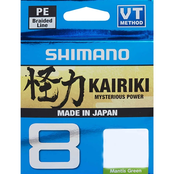 Shimano Kairiki 8 150m Mantis Green İp Misina ürün görseli 1
