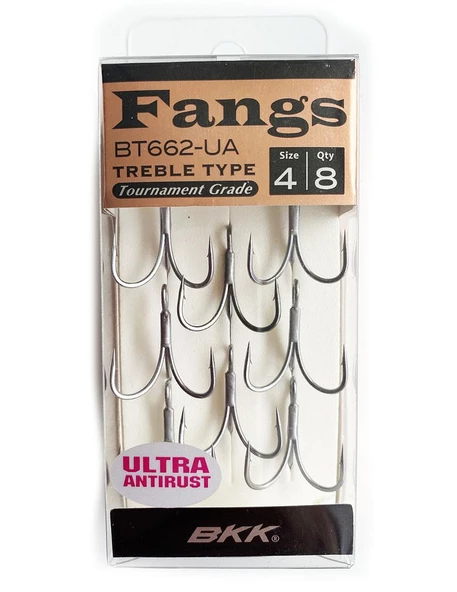 BKK Fangs-62 UA Üçlü Olta İğnesi ürün görseli 1