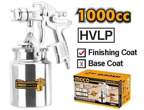 İngco Endüstriyel Havalı Boya Tabancası 1000cc Ing-asg2101 ürün görseli 1