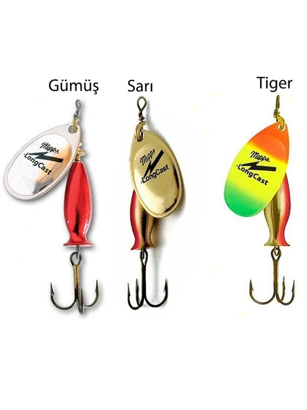 Mepps Long Cast Olta Kaşığı No2 8gr - Resim 2