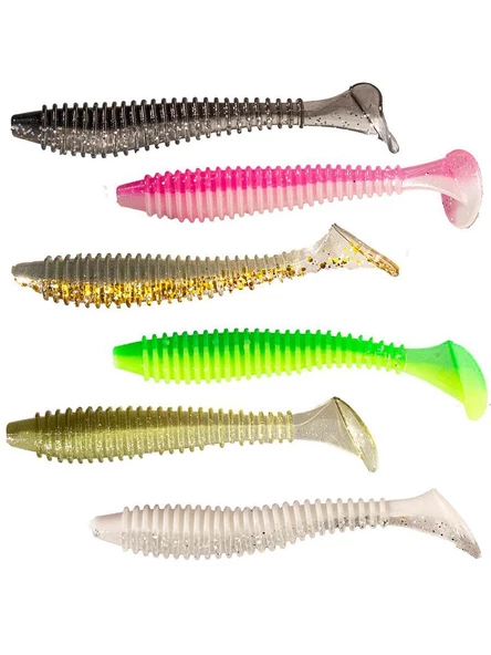 Ryuji Perfect Bait LT Karides Kokulu Silikon Yem 7cm 10 adet ürün görseli 1