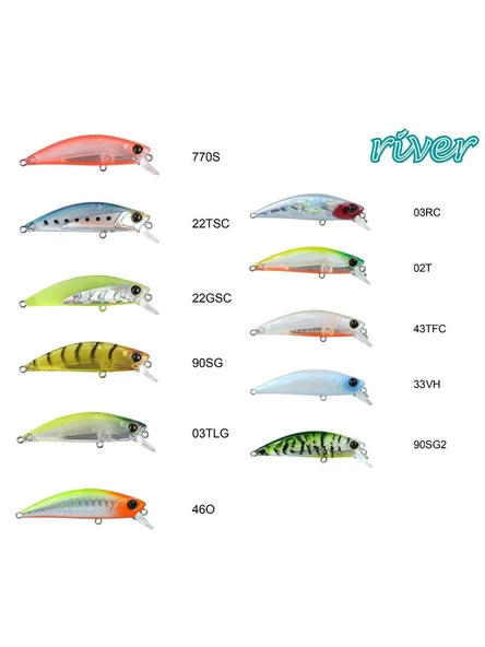 River Picky Boy 60S 6cm 7gr Maket Balık - Resim 2