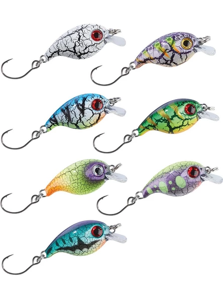 Balzer 16093 Trout Wobbler UV Active Floating 3cm 2gr Maket Balık ürün görseli 1