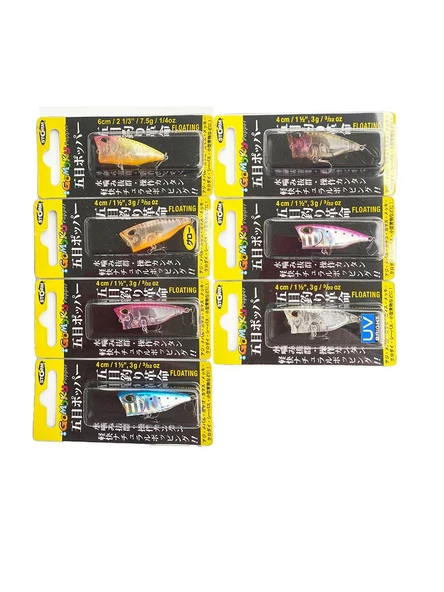 Storm Gomoku Popper Maket Balık 4cm 3gr ürün görseli 1