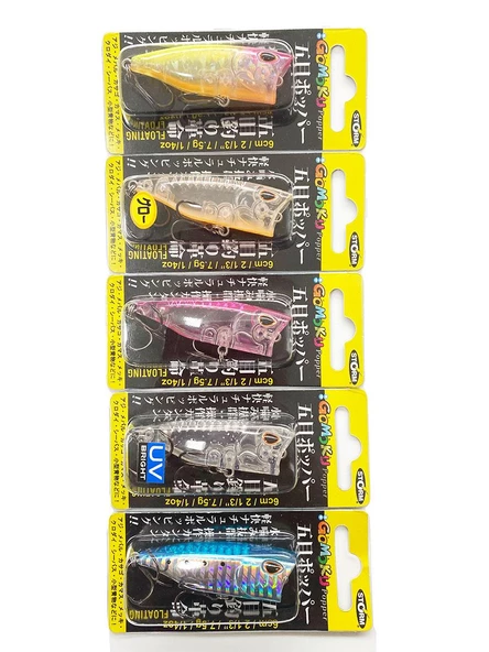 Storm Gomoku Popper Maket Balık 6cm 7.5gr ürün görseli 1