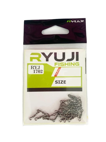 Ryuji RYJ 1702 Üçlü Fırdöndü 10 Adet ürün görseli 1