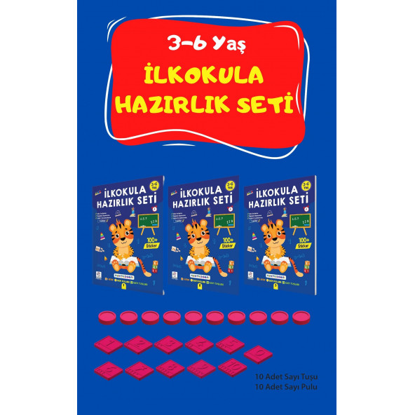 3-6 Yaş İlkokula Hazırlık Seti - Resim 3