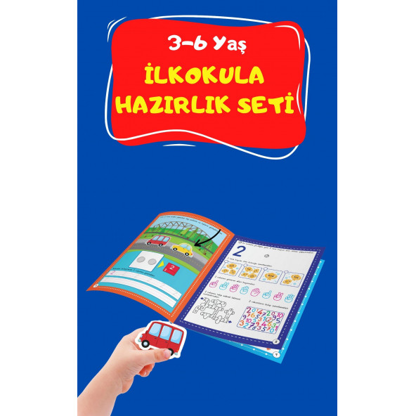 3-6 Yaş İlkokula Hazırlık Seti - Resim 6