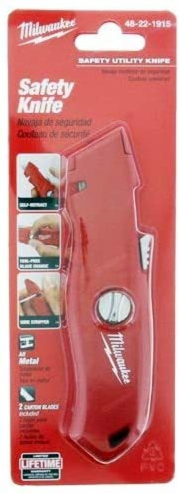 Milwaukee Geri Çekmeli Maket Bıçağı 4932471360 - Resim 3
