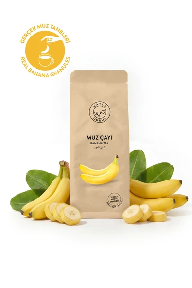 Kayla Gurme Muz Çayı - Gerçek Muz Meyve Taneli Çay - 1 kg ürün görseli 1
