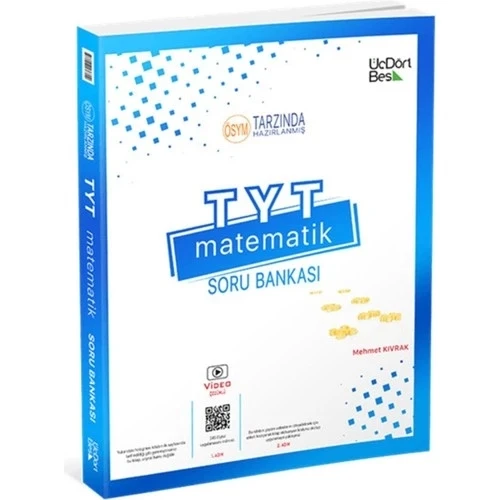 TYT MATEMATİK SORU BANKASI ÜÇ DÖRT BEŞ ürün görseli 1