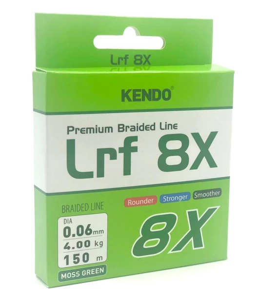 Kendo Lrf 8X Fighting 150 mt Örgü ip (Moss Green) ürün görseli 1