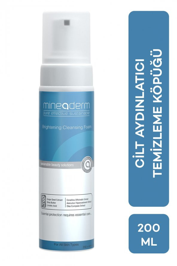Mineaderm Aydınlatıcı Günlük Temizleme Köpüğü/brightening Cleansing Foam ürün görseli 1