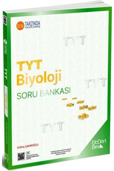 Tyt Biyoloji Soru Bankası Üçdörtbeş ürün görseli 1