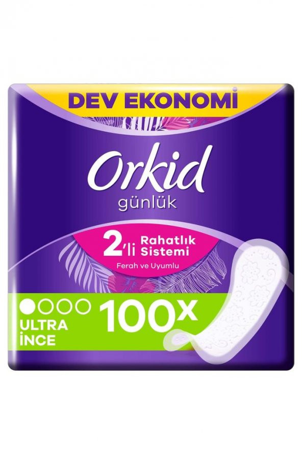 Orkid Yaprak Ince Mega 100lü 8001841180618 ürün görseli 1