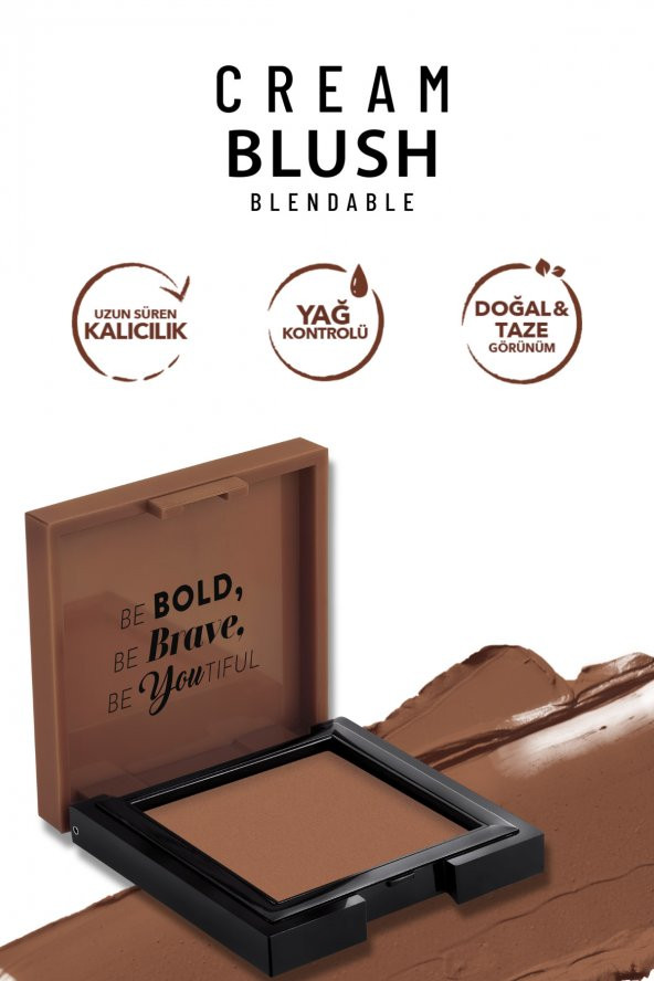 Cream Blush - Krem Allık 50 Brownie ürün görseli 1