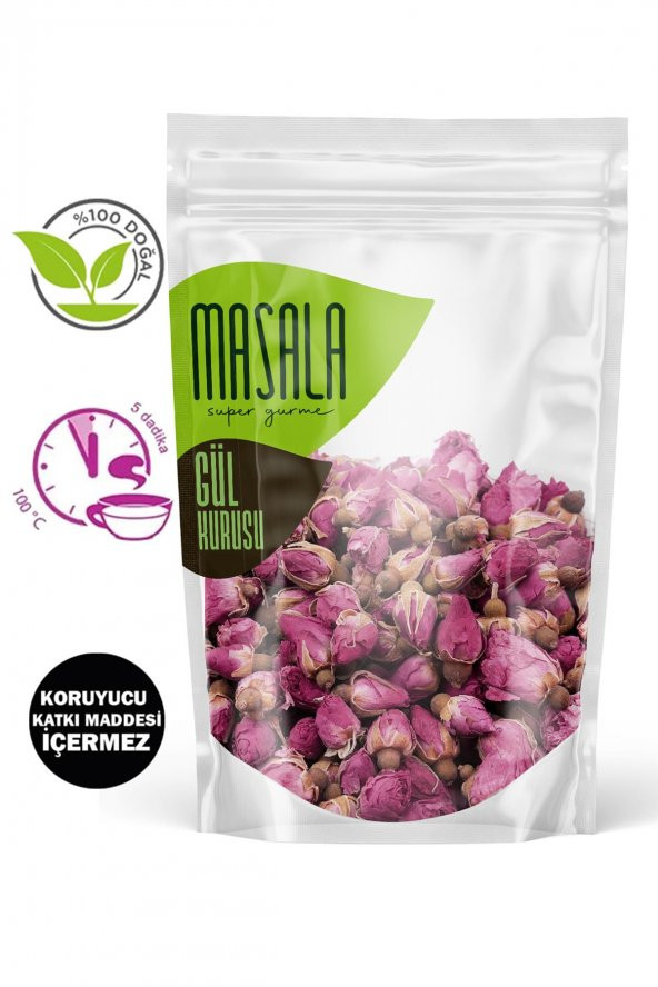 Gül Kurusu (Dried Rose) 30 gr - Tomurcuk Gül ürün görseli 1
