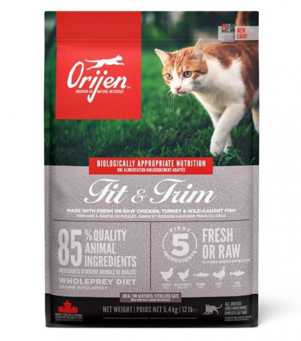 Orijen Fit Trim Kedi Maması 5,4 Kg ürün görseli 1