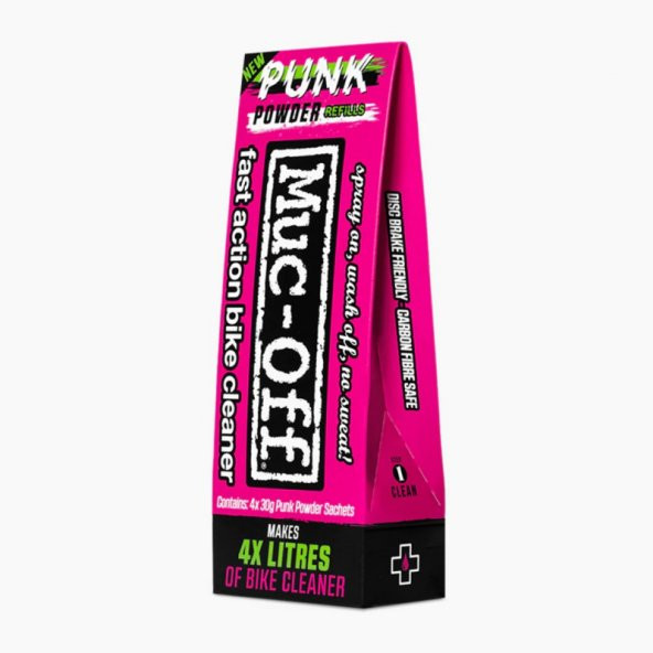 Muc-Off Punk Powder Bisiklet Temizleyici Pudra 4 Paket ürün görseli 1