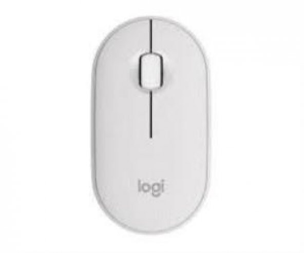 Logitech 910-007013 M350S Pebble 2 Beyaz Bluetooth Optik Mouse ürün görseli 1