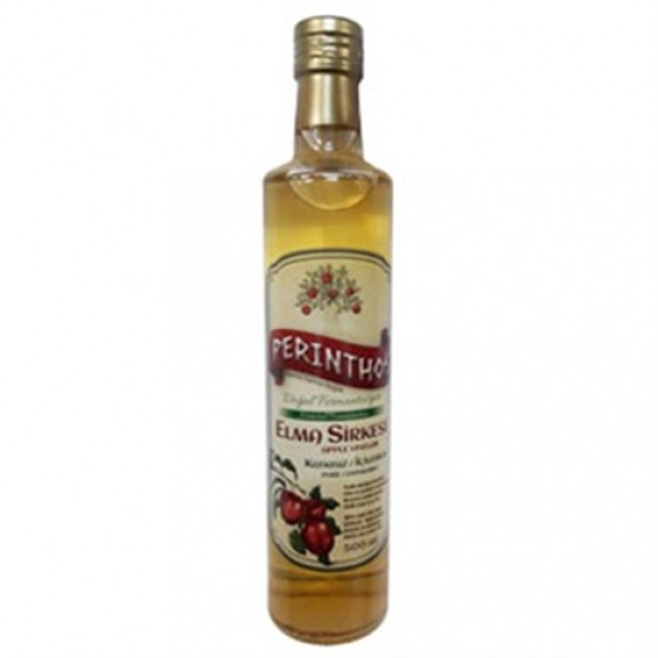 PERİNTHOS NEŞE NATURAL DOĞAL ELMA SİRKESİ 500 ML CAM ŞİSE ürün görseli 1