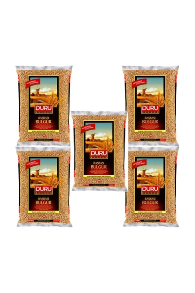 Duru Başbaşı Bulgur 1 kg x 5 Adet ürün görseli 1