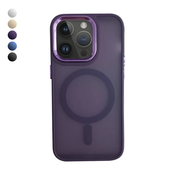iPhone 14 Pro Max Kılıf FreyaX Seri Magsafe Özellikli Silikon Kapak ürün görseli 1