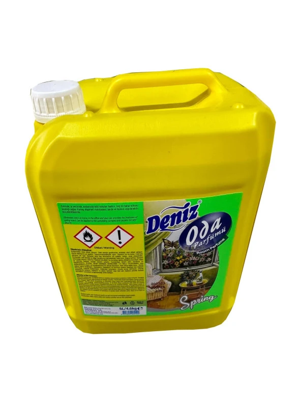 Deniz Spring Air Freshner Sprey Deodorant Oda Kokusu Parfümü - 5 Kg. - Bidon ürün görseli 1
