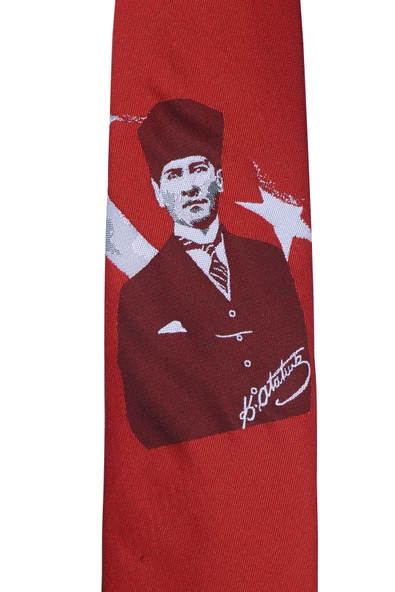 Cengiz İnler Atatürk Portre Kravat ürün görseli 1