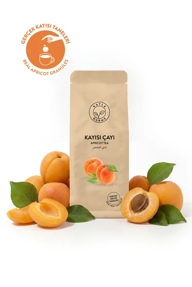 Kayla Gurme Kayısı Çayı - Gerçek Kayısı Meyve Taneli Çay - 1 kg ürün görseli 1