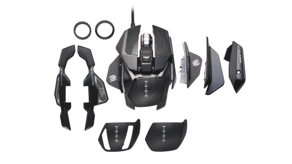 Mad Catz The Authentic RAT PRO X3 Gaming Mouse Siyah - Resim 2
