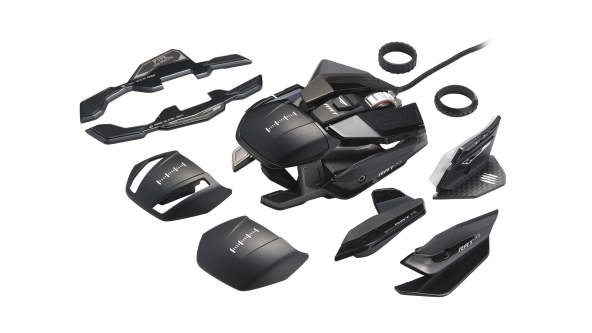 Mad Catz The Authentic RAT PRO X3 Gaming Mouse Siyah - Resim 4