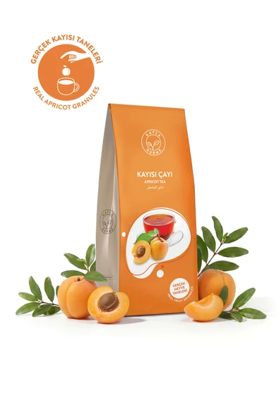 Kayla Gurme Kayısı Çayı - Gerçek Kayısı Meyve Taneli Çay - 250 g ürün görseli 1