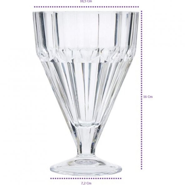 Paşabahçe 68136 Pleats Dondurmalık 4 Adet - Resim 2