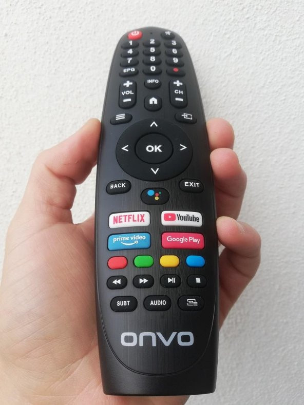 Onvo OV43F850 Android Smart Tv Kumanda-No Mic. - Resim 2