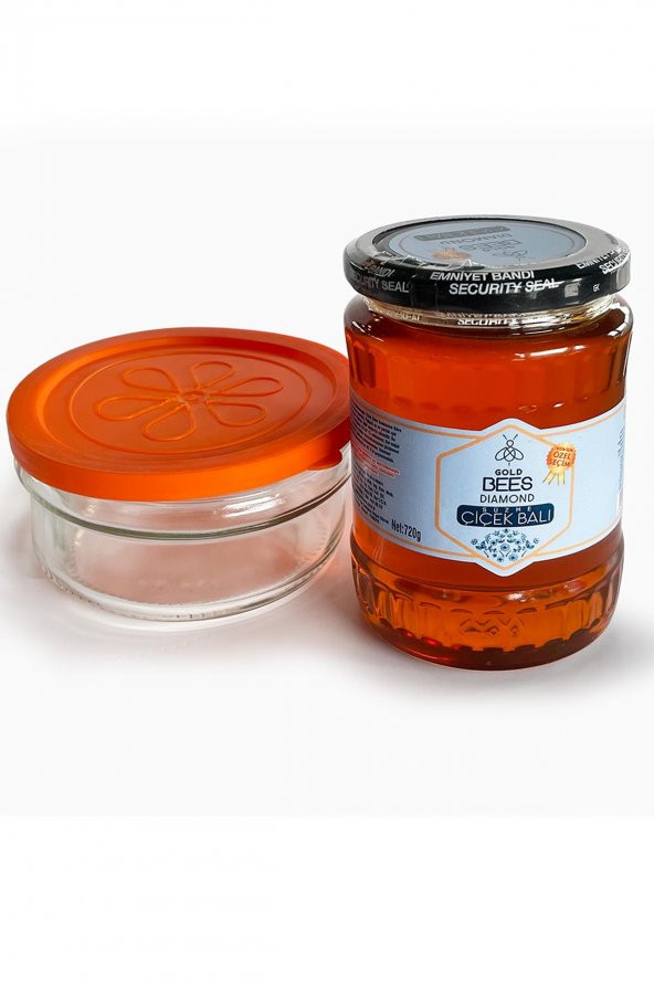 Gold Bees Diamond Süzme Çiçek Balı Hediyeli 720GR ürün görseli 1
