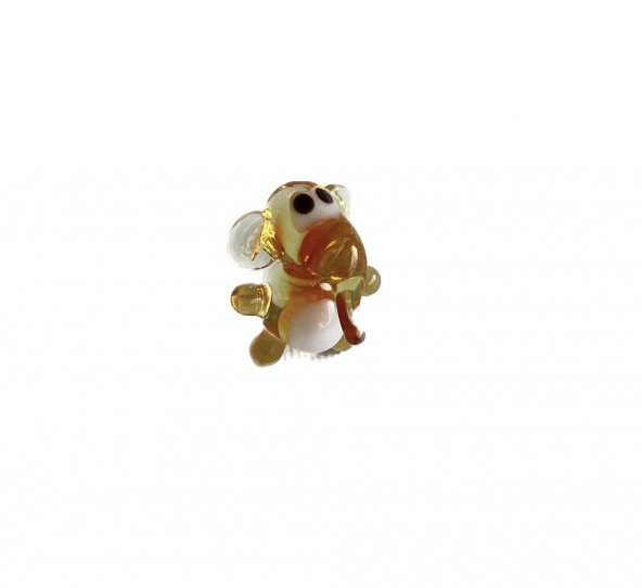 El Yapımı Mini Murano Cam Fil Biblo A138-03 - Resim 2