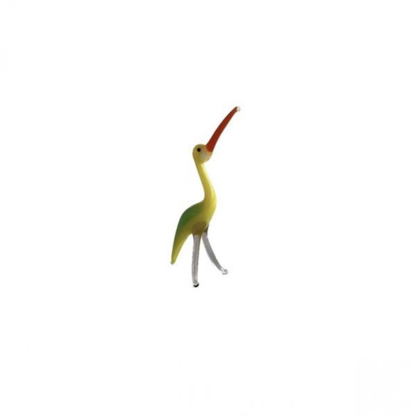 El Yapımı Mini Murano Cam Flamingo Biblo A140-01 ürün görseli 1