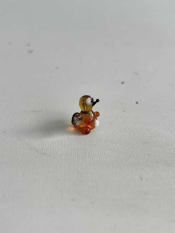 El Yapımı Mini Murano Cam Arı Biblo A139-02 - Resim 2