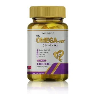 Viapecia Pro-Omega Mix 3-6-9 Norveç Balık Yağı 200 Soft Gel ürün görseli 1